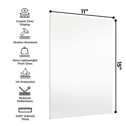 Non-Glare Frame-Grade Acrylic Replacement