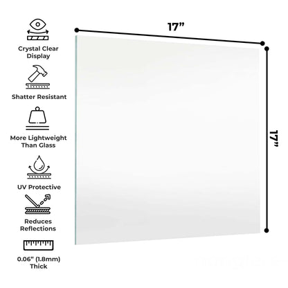 Non-Glare Frame-Grade Acrylic Replacement