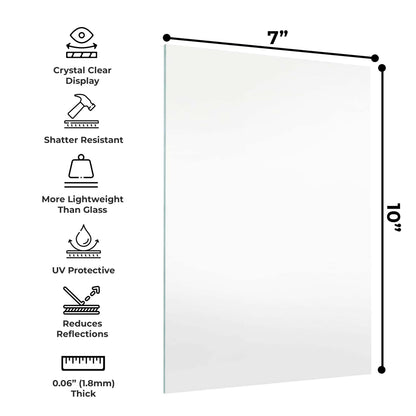 Non-Glare Frame-Grade Acrylic Replacement