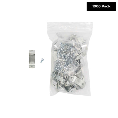 1-1/4" Depth Flat Offset Mounting Canvas Clips
