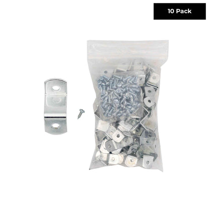 5/8" Depth Flat Offset Mounting Canvas Clips